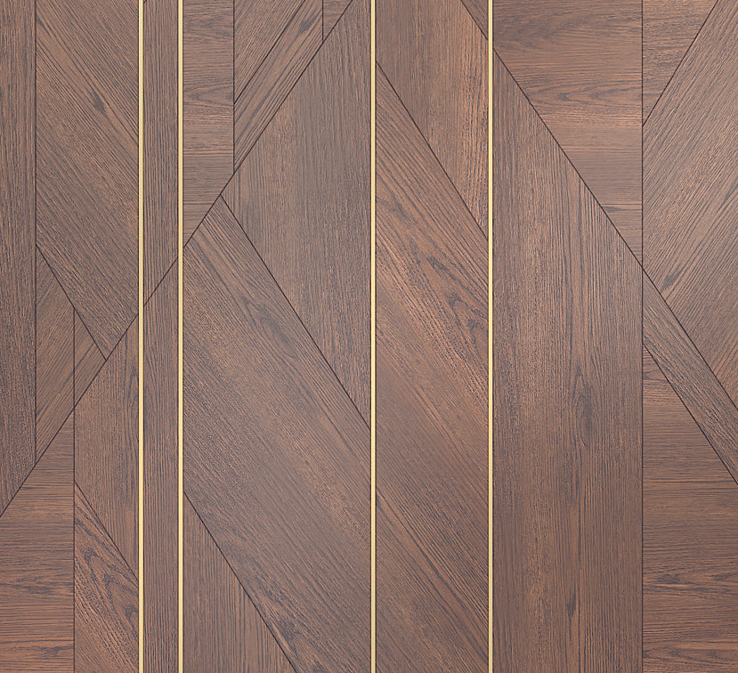 Diagonal Fluted Wood Wall Panels