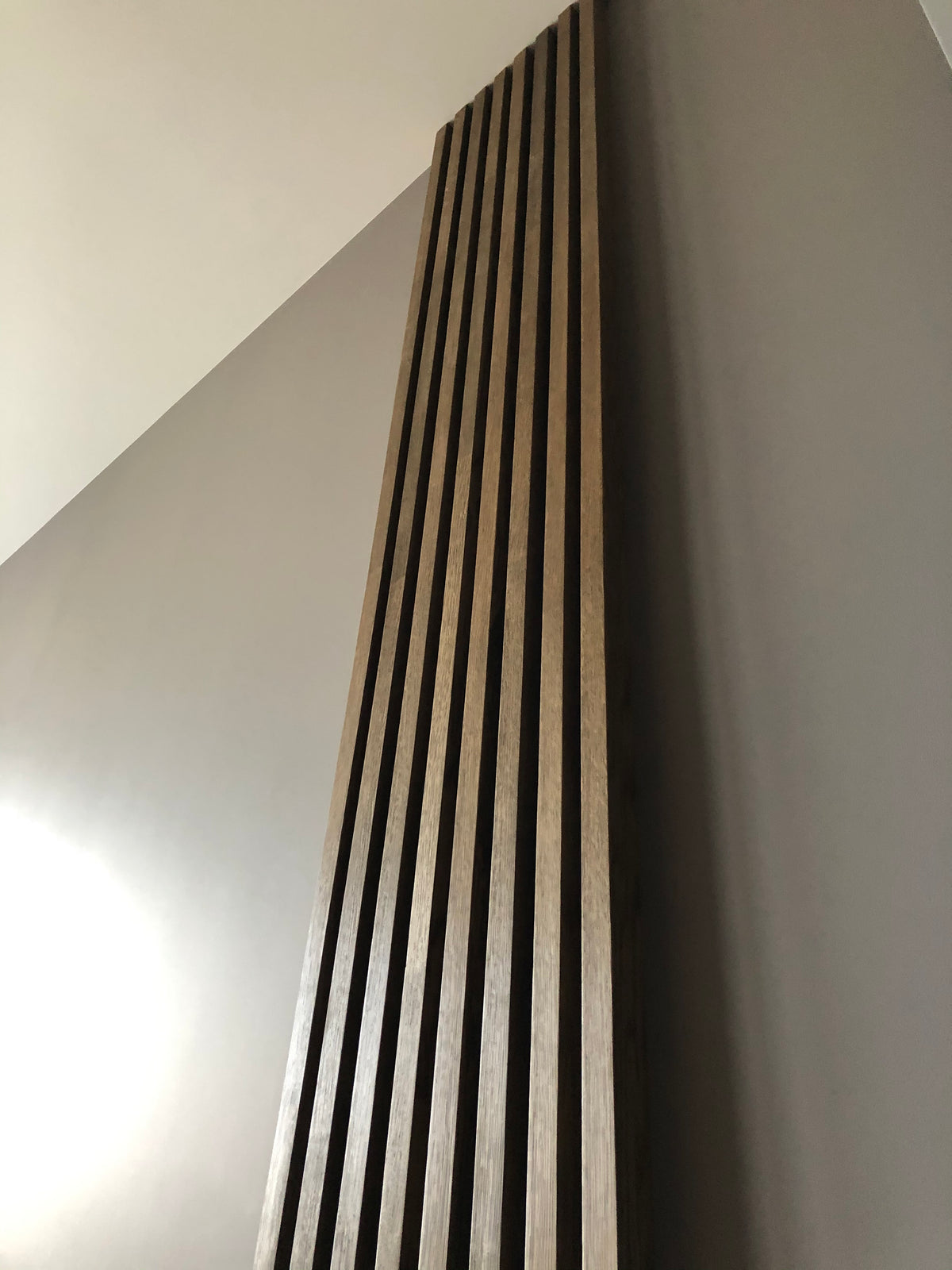 Custom Slat Walls with LED Lighting