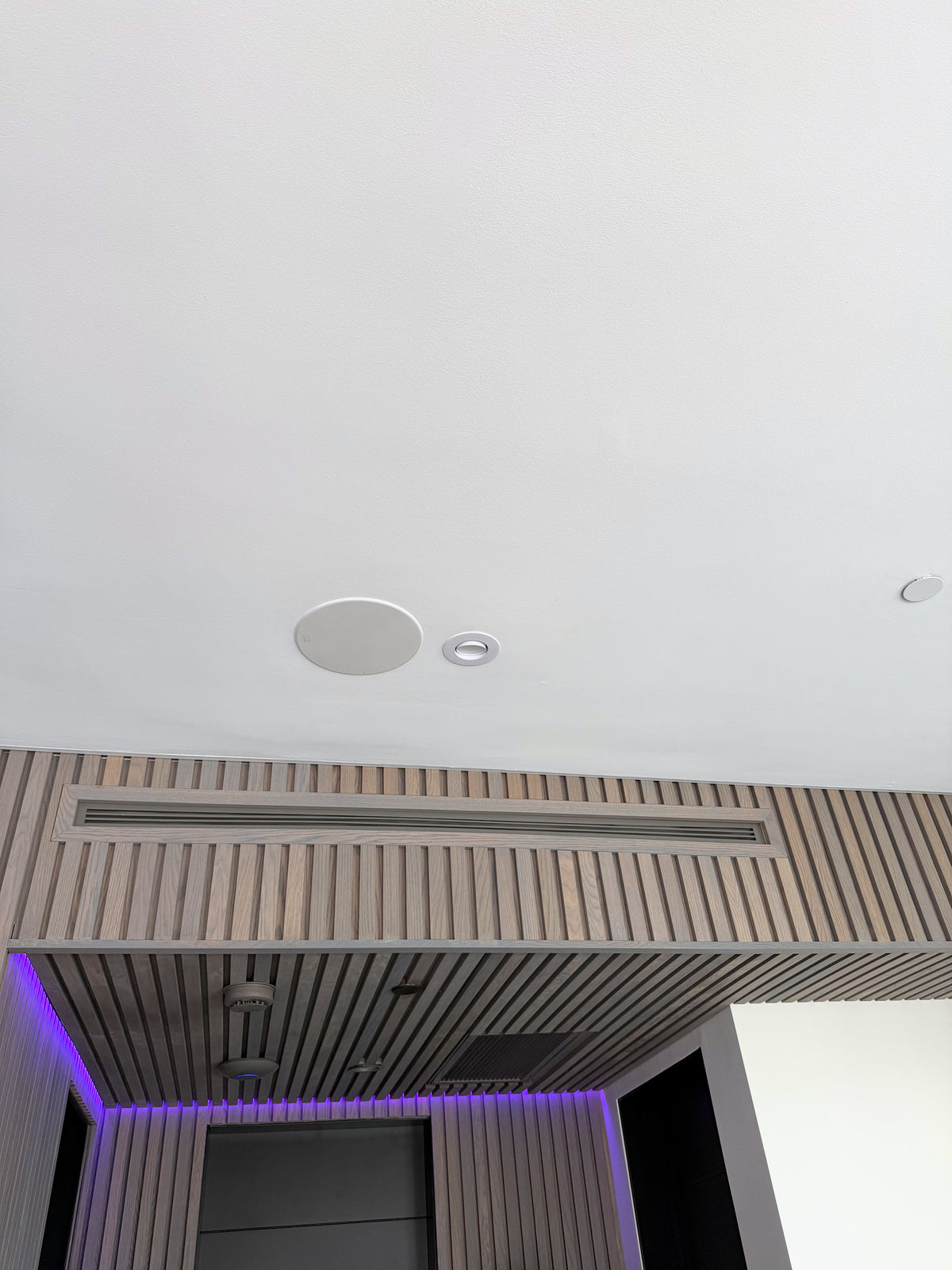 Oak Veneer Slat Walls, Beverly Hills