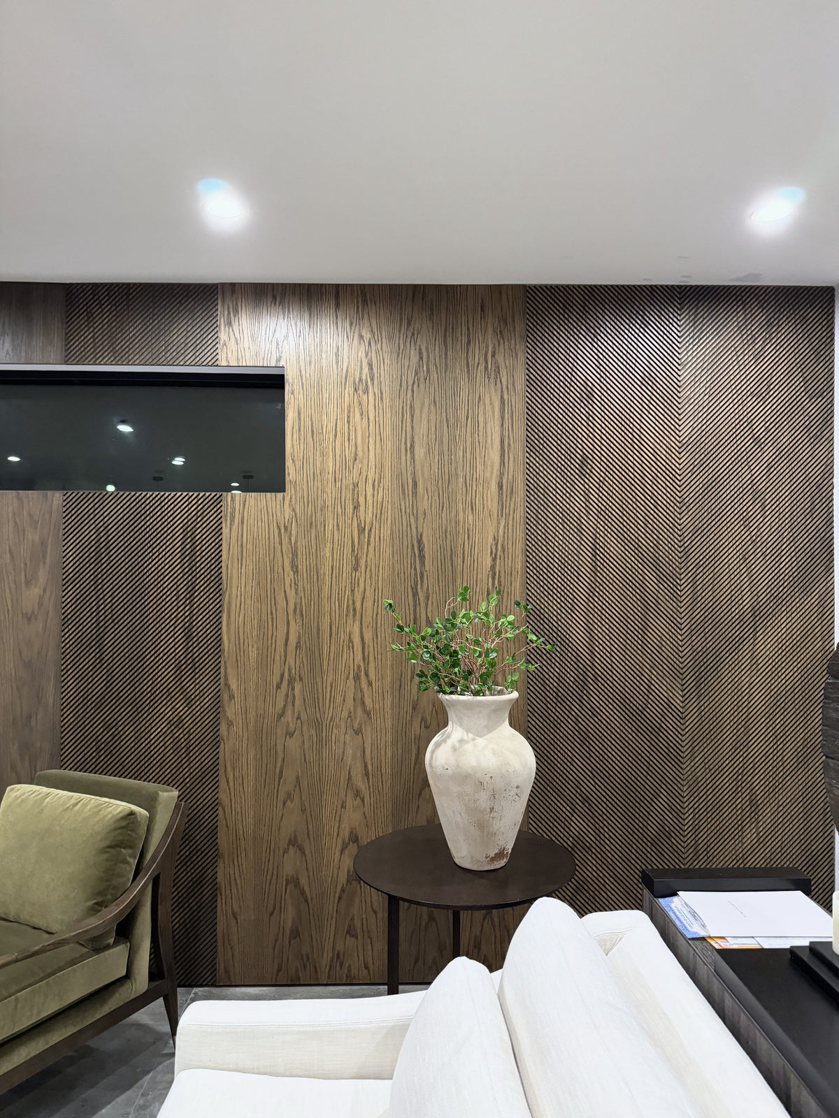 CNC Carved Oak Wall Panels, Venice