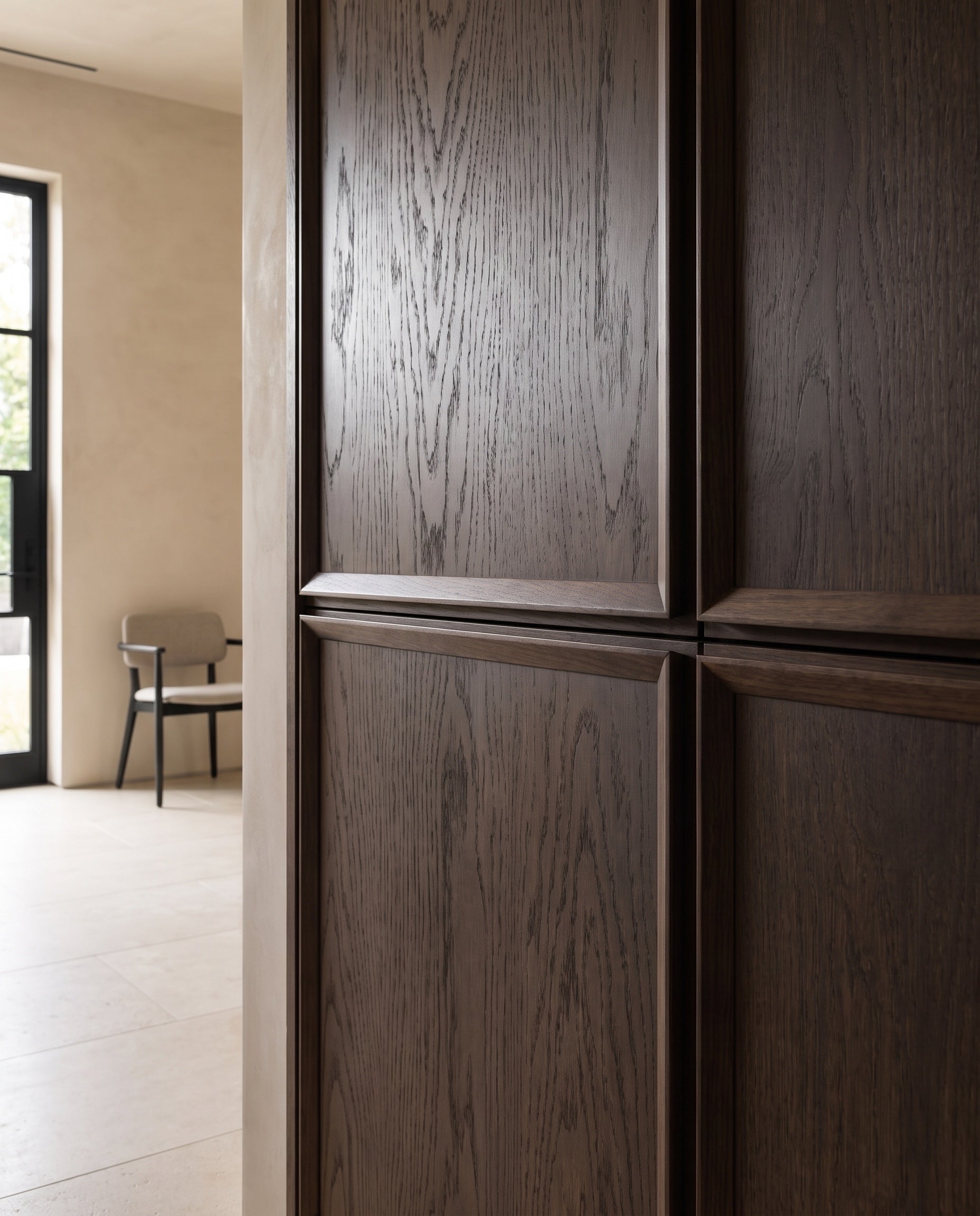 Close construction and material detail of Classic Molding Panels