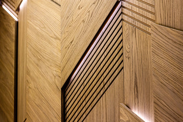 Wood on the Ceiling: Why LA Designers Are Moving Panels Overhead