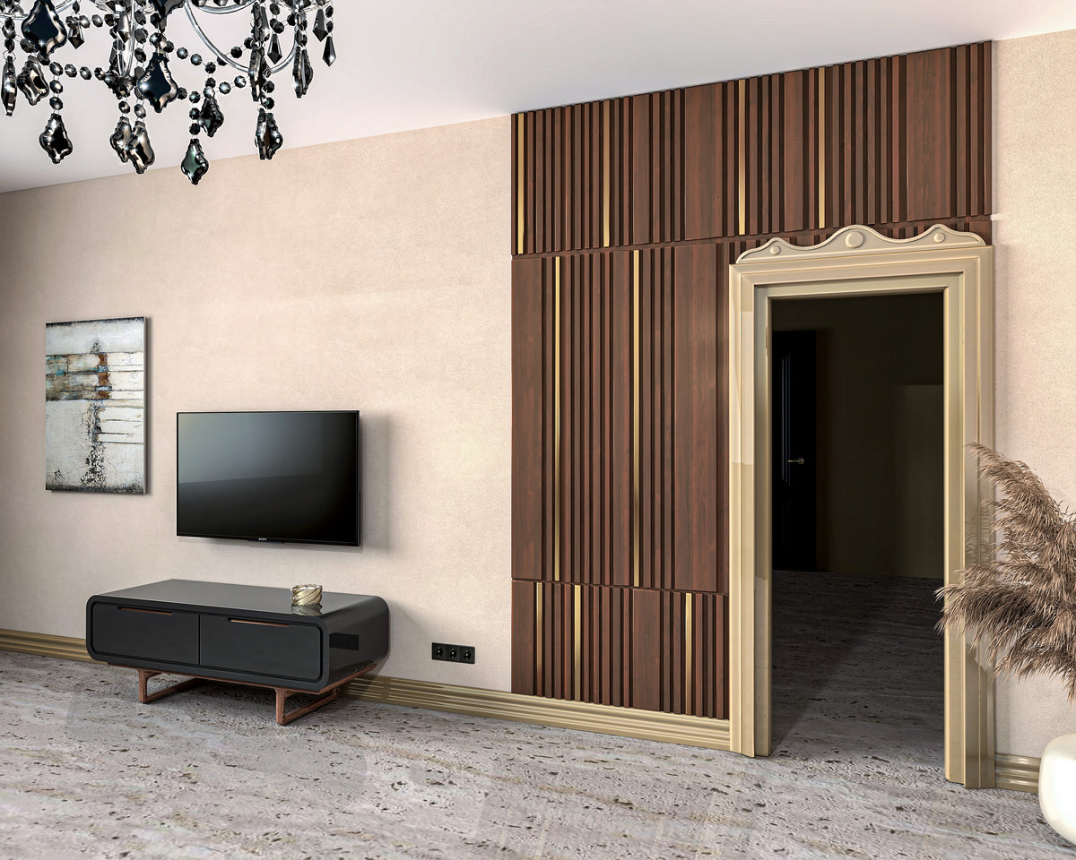 Fluted Panels, Straight Grooves