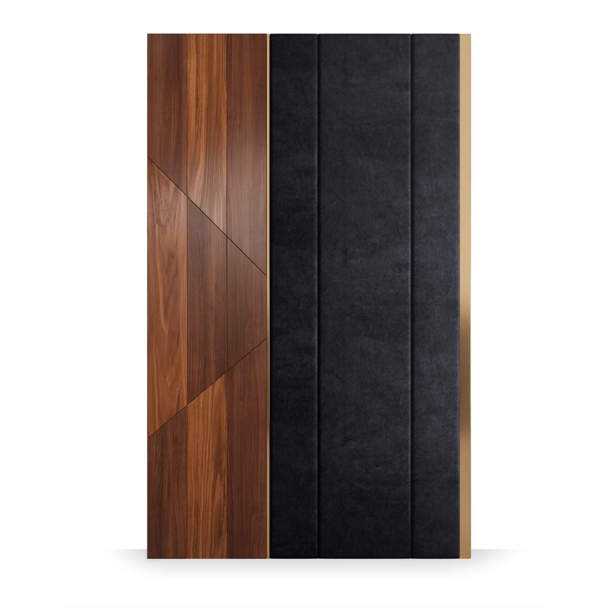 LEATHER AND FABRIC