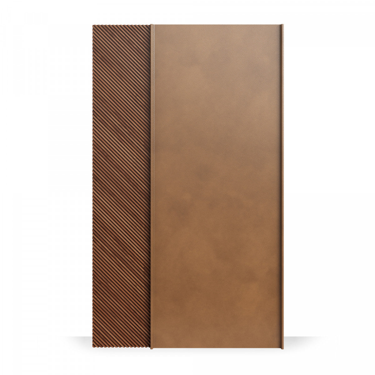 Wood + Leather Panels