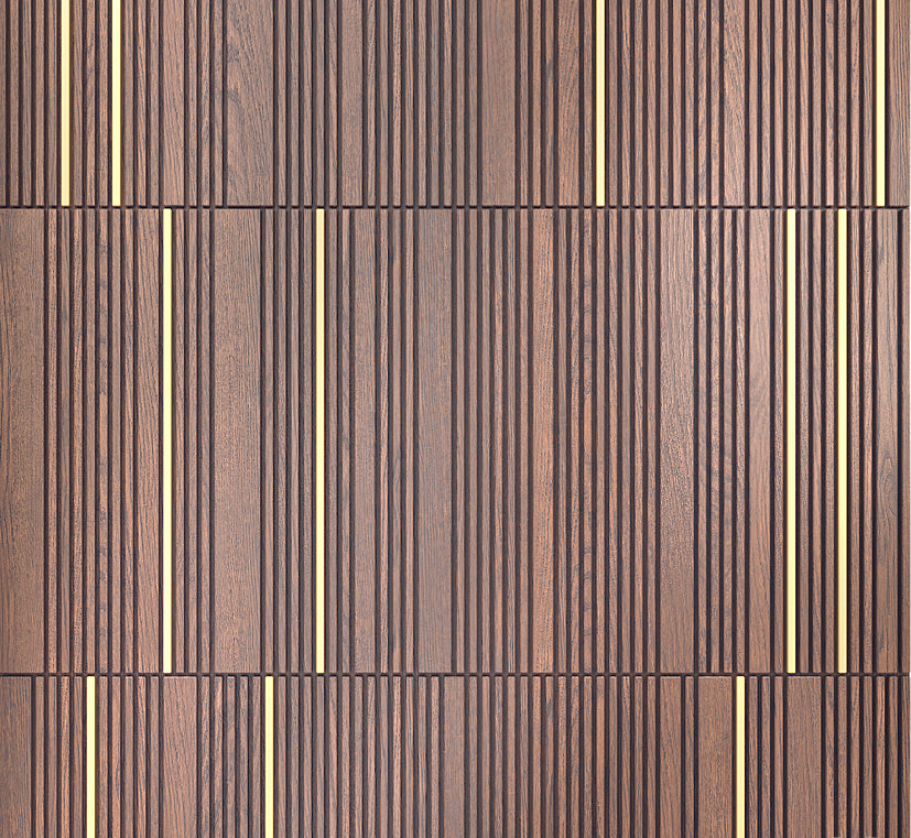 Fluted Panels, Straight Grooves