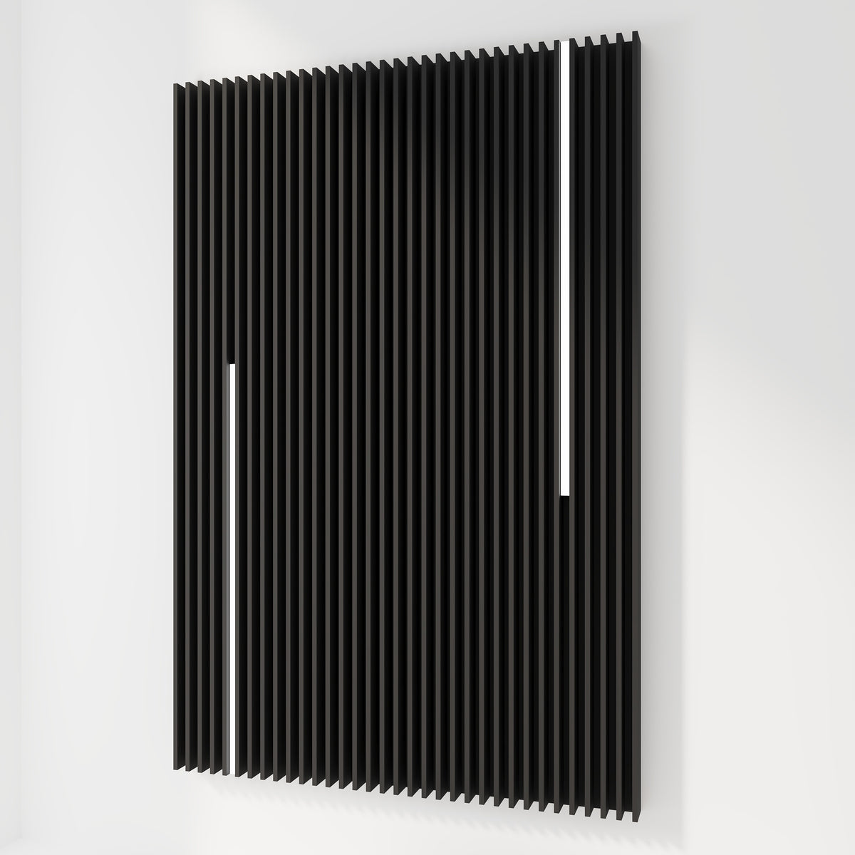 Thin Slat Panels with LED