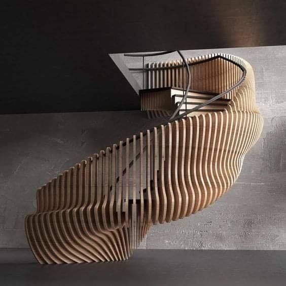 Parametric Sculptural Wood Wall Panels