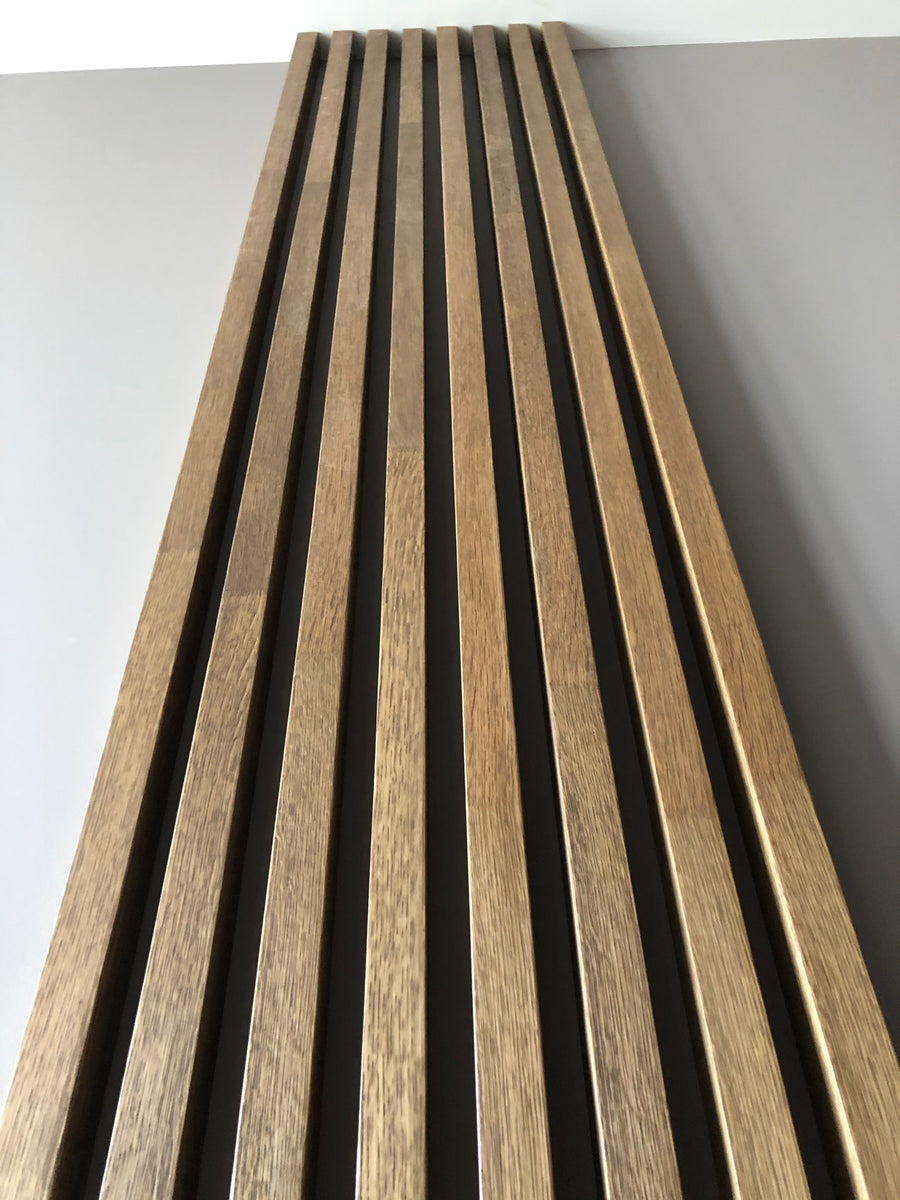 Custom Slat Walls with LED Lighting