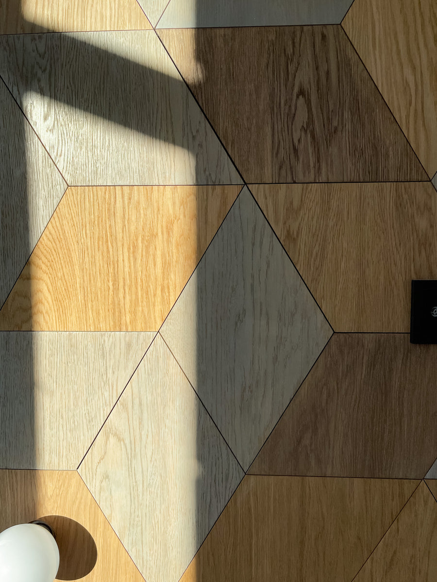 Wood Mosaic Wall Panels