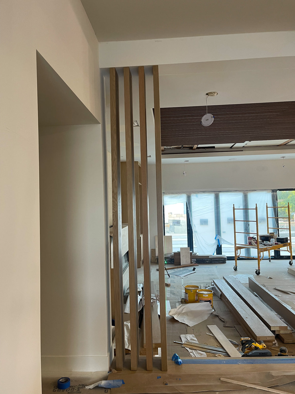 Wood Slat Room Dividers