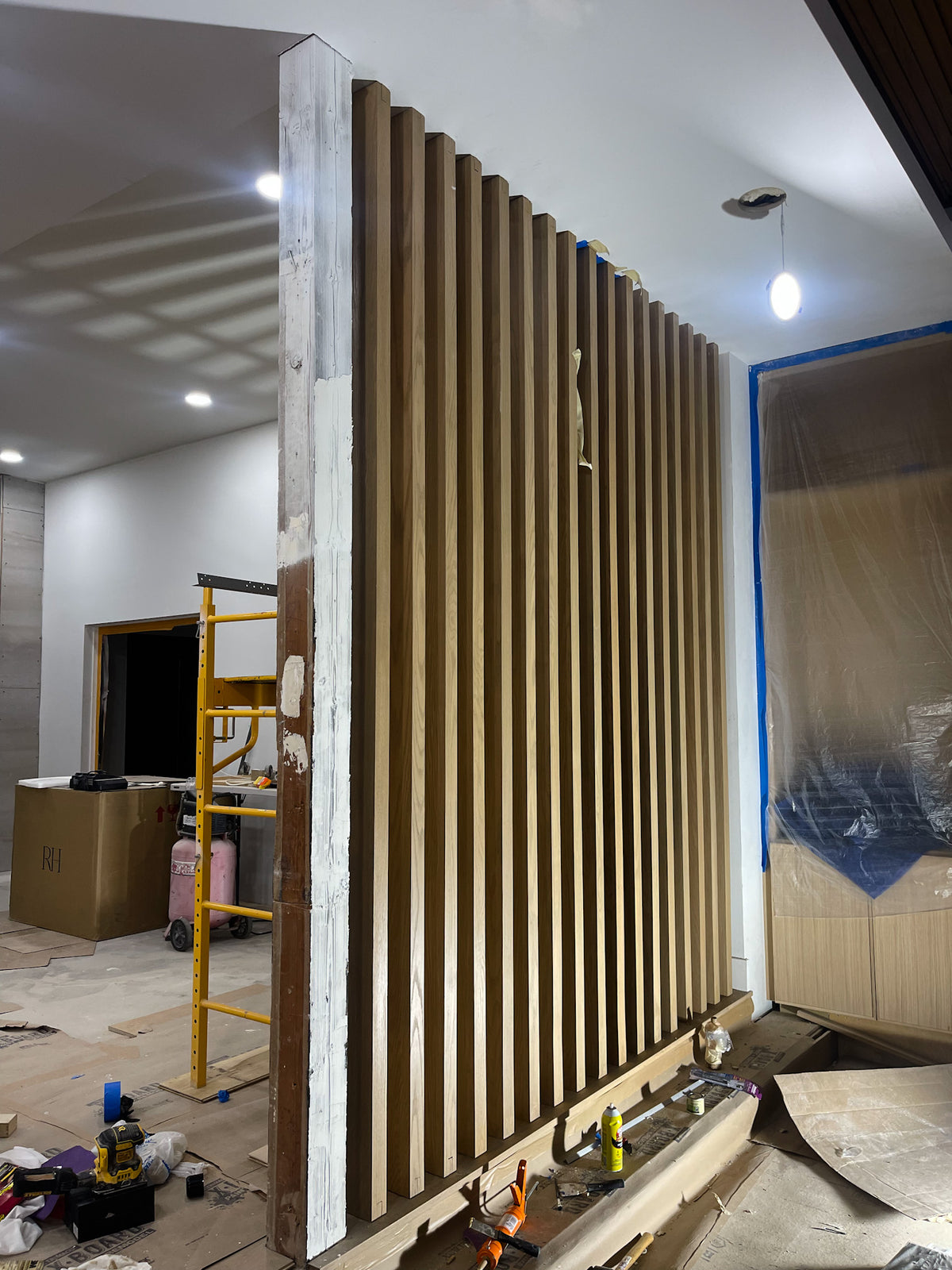 Wood Slat Room Dividers