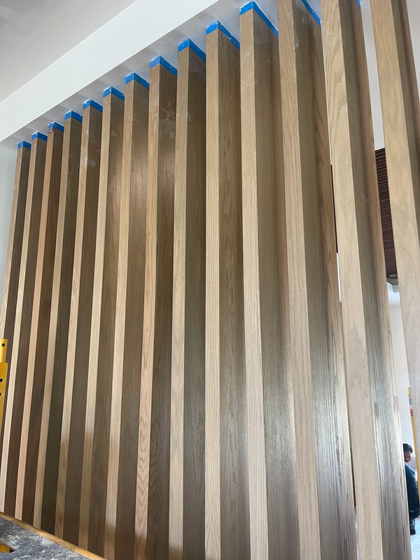 Wood Slat Room Dividers
