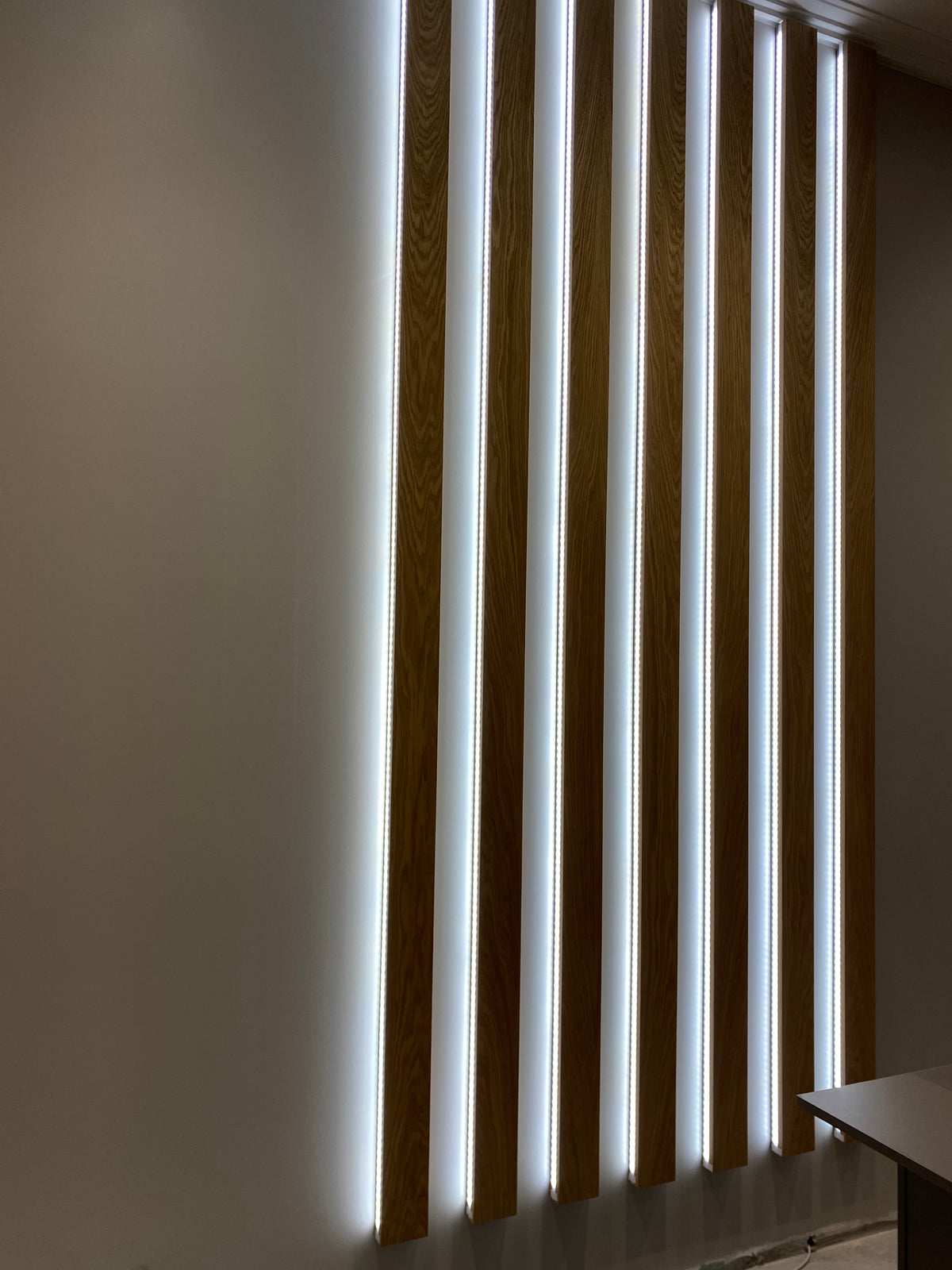 Reception Wall Panels for an Office