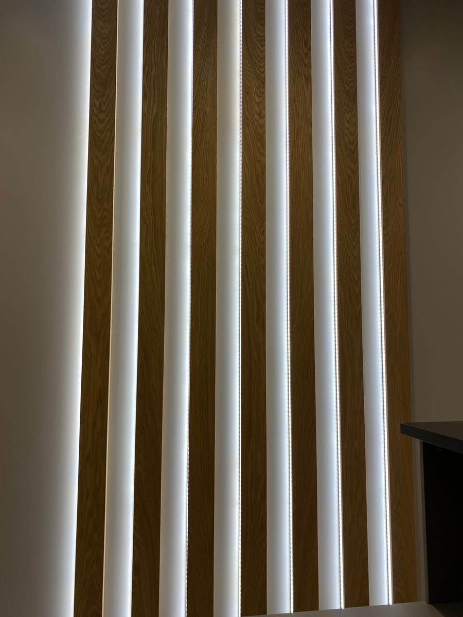 Reception Wall Panels for an Office
