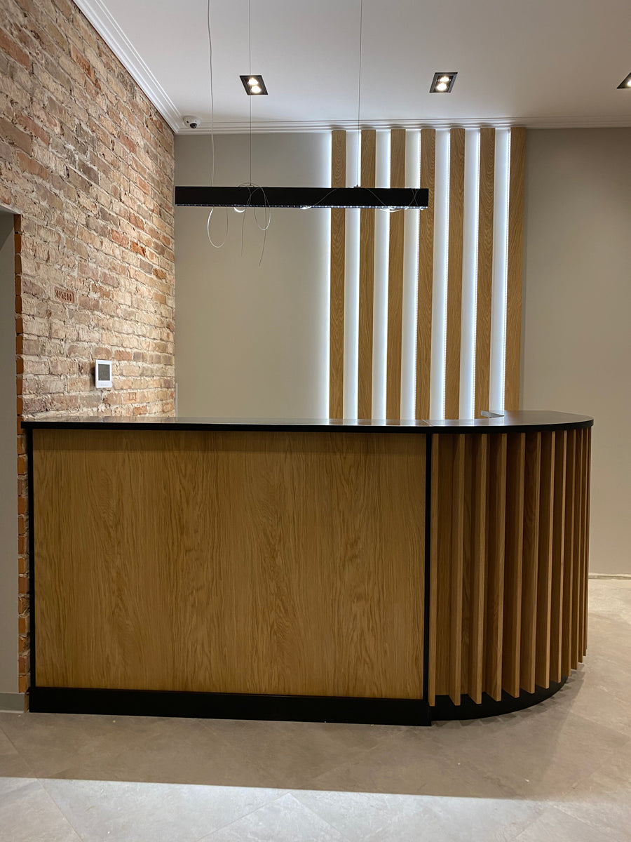 Reception Wall Panels for an Office
