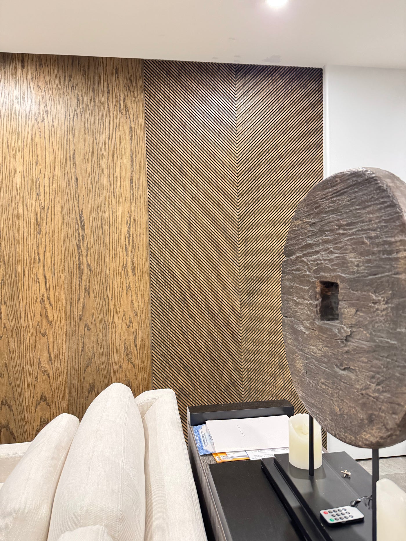 CNC Carved Oak Wall Panels, Venice