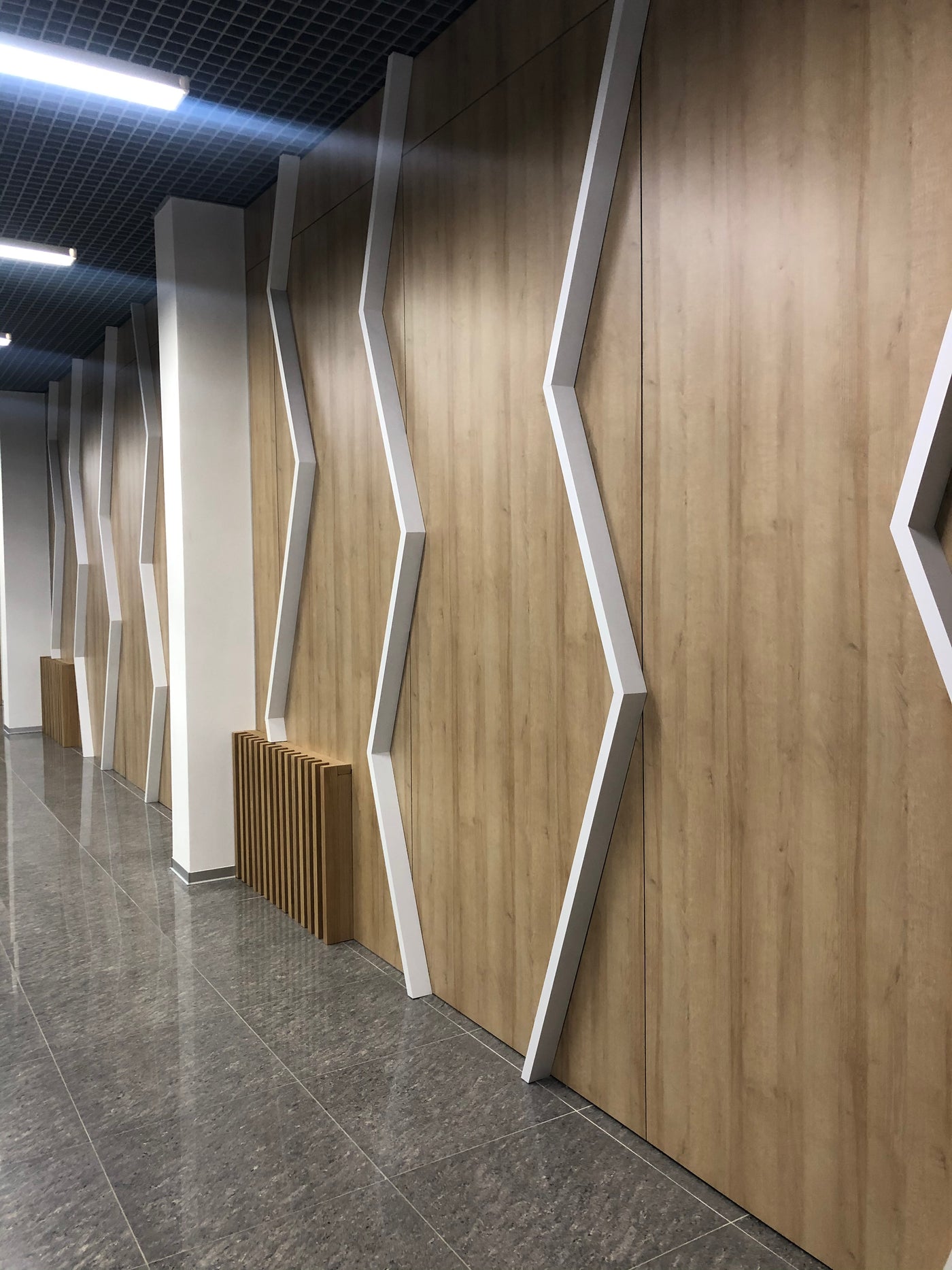 Modern Wall Panels for an Office