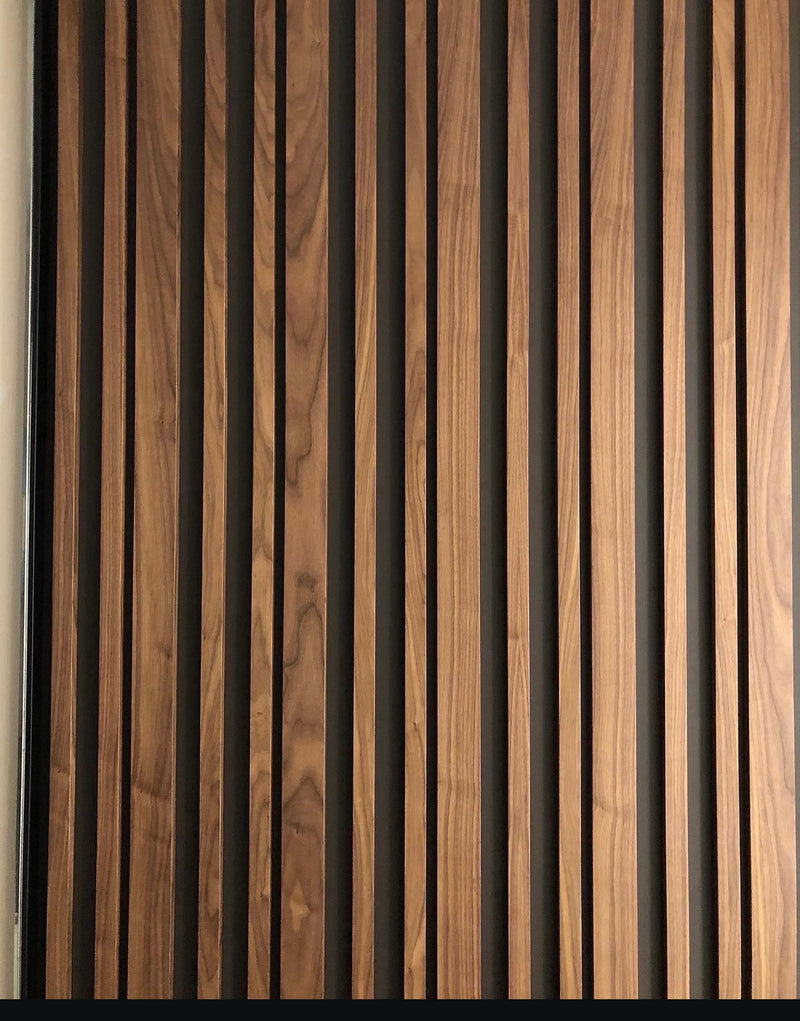 DIFFERENT SLATS FOR STAIRS WALL
