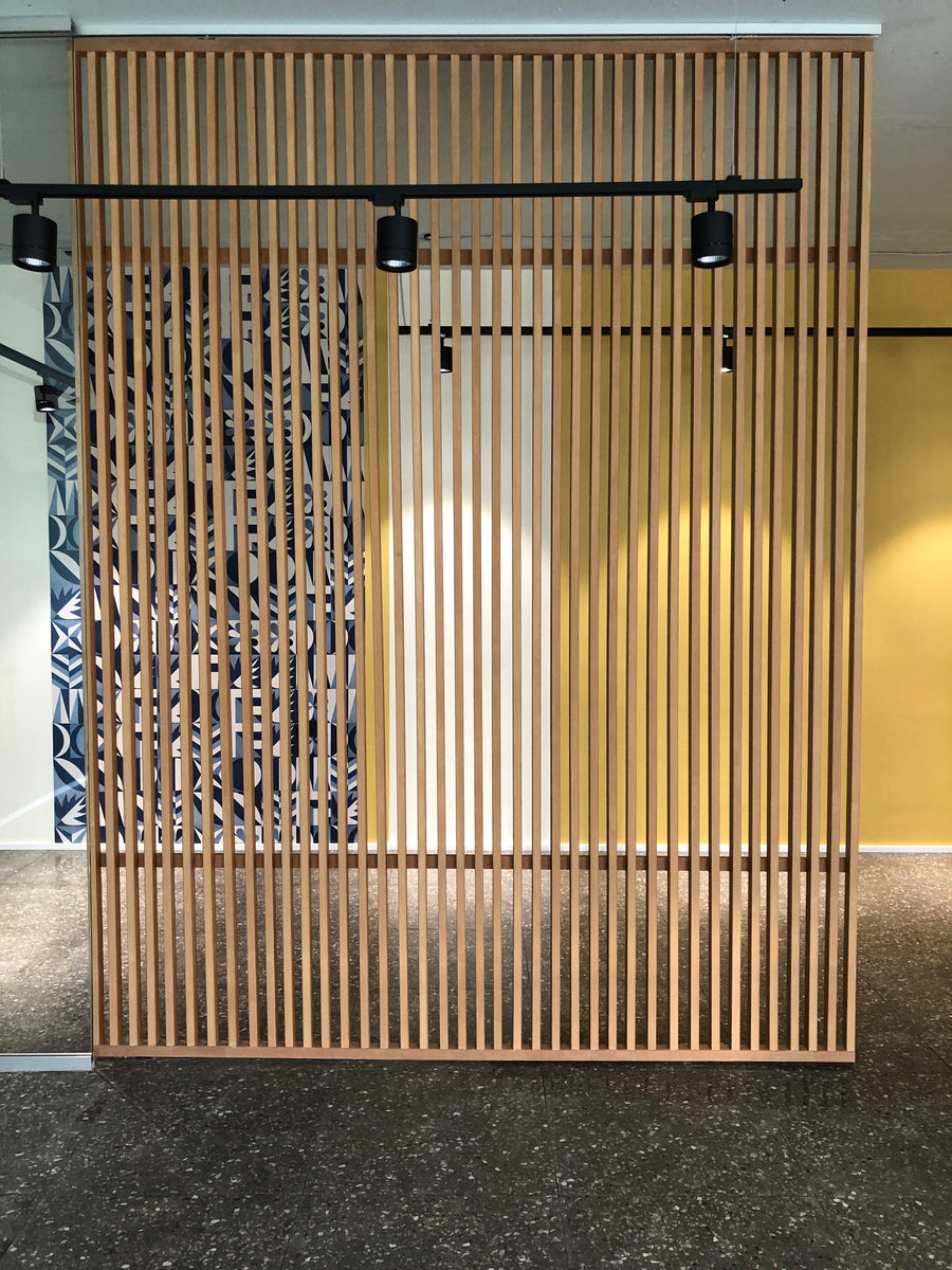 Wood Wall Panels for a Coworking Space