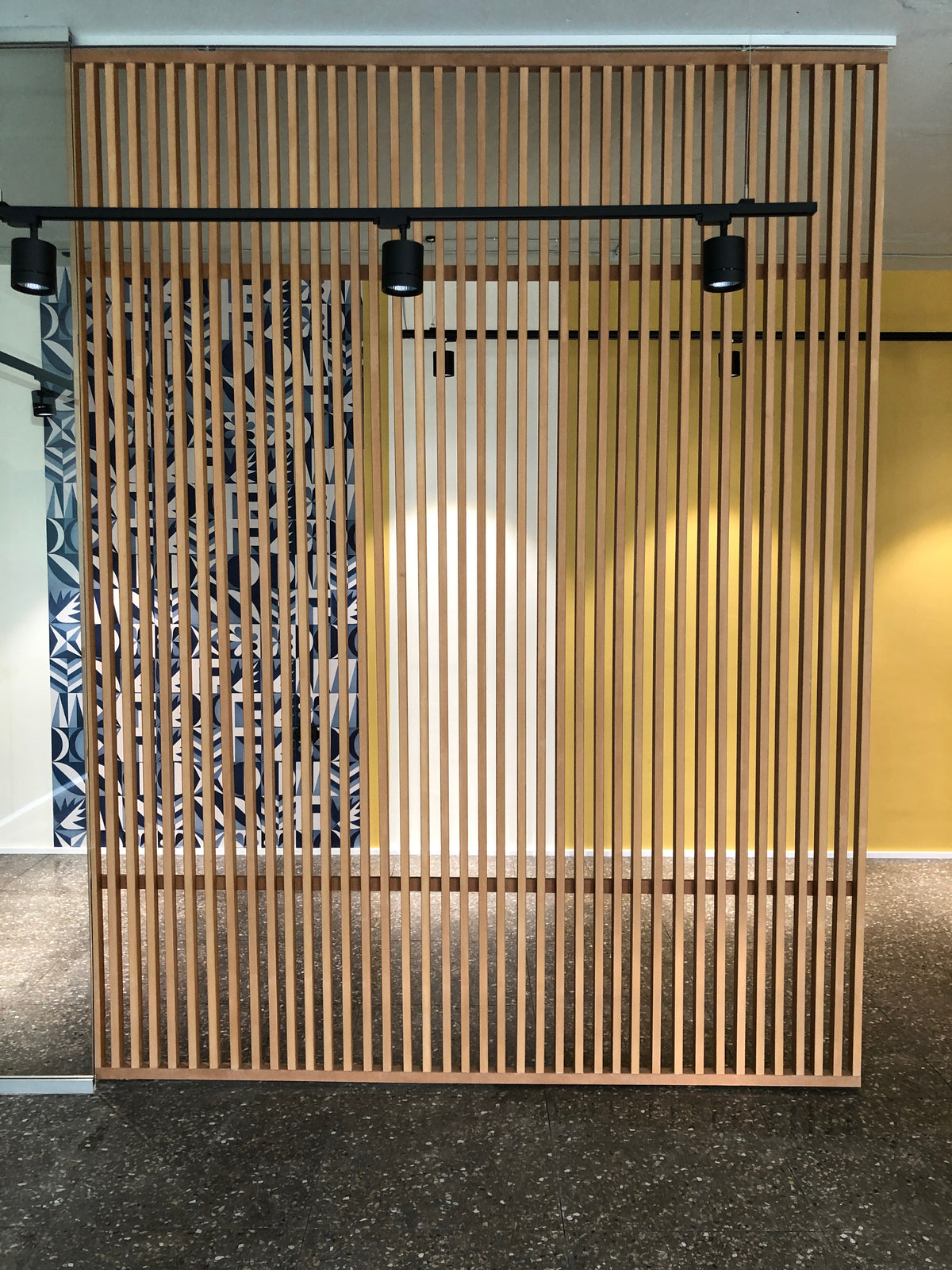 Wood Wall Panels for a Coworking Space