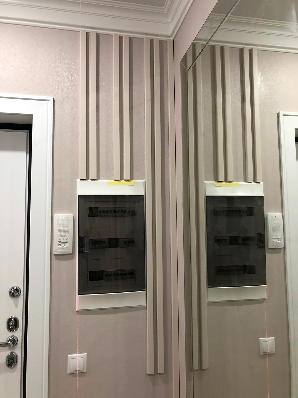 Smooth Profile Wood Slat Wall
