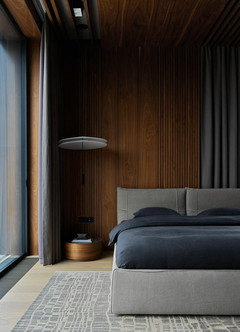 SLATS CEILING AND PANELS WALLS PENTHOUSE