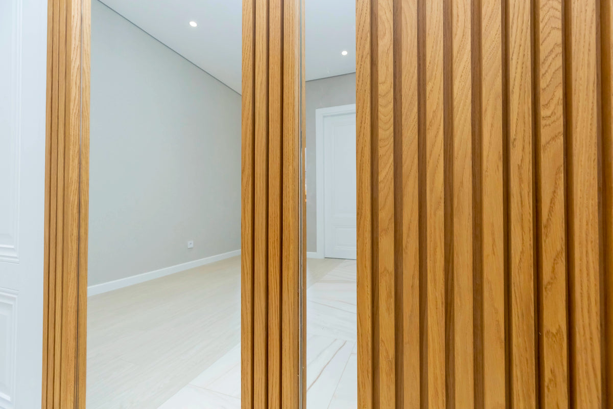 Oak Slat Wall Panels