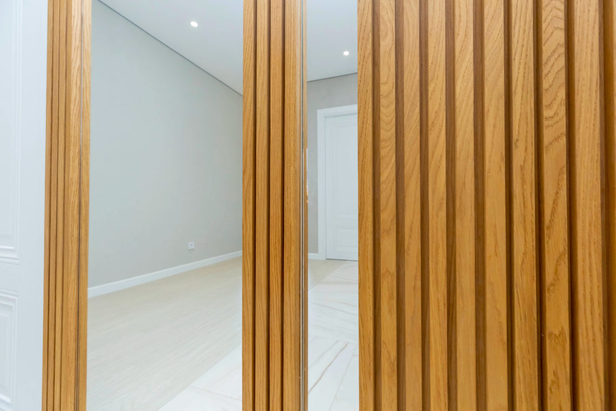 Oak Slat Wall Panels