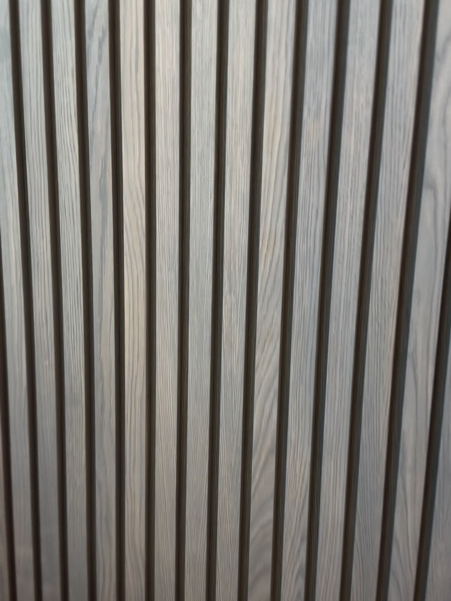 Oak Veneer Slat Walls, Beverly Hills