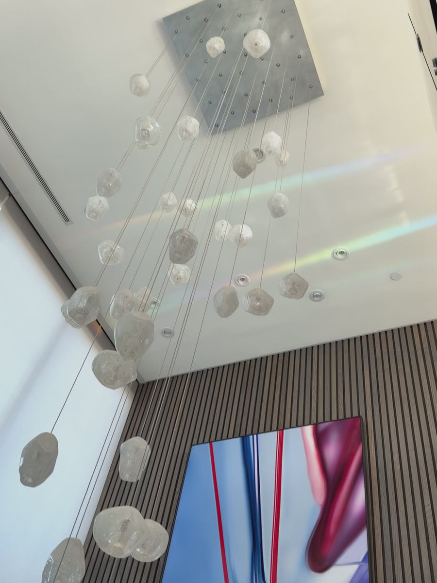 Oak Veneer Slat Walls, Beverly Hills