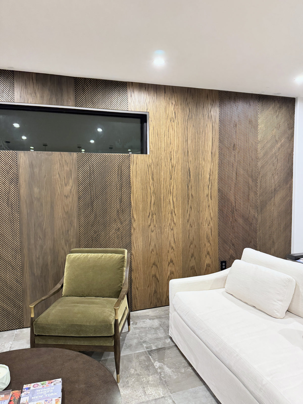 CNC Carved Oak Wall Panels, Venice