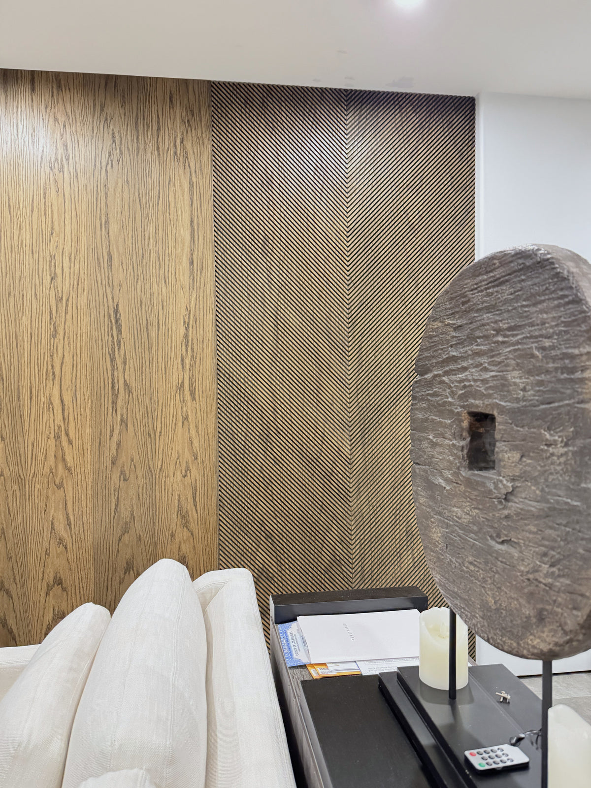 CNC Carved Oak Wall Panels, Venice