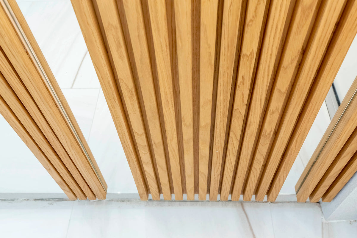 Oak Slat Wall Panels