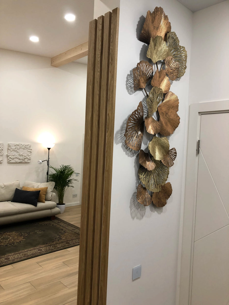 Wood Slat TV Wall