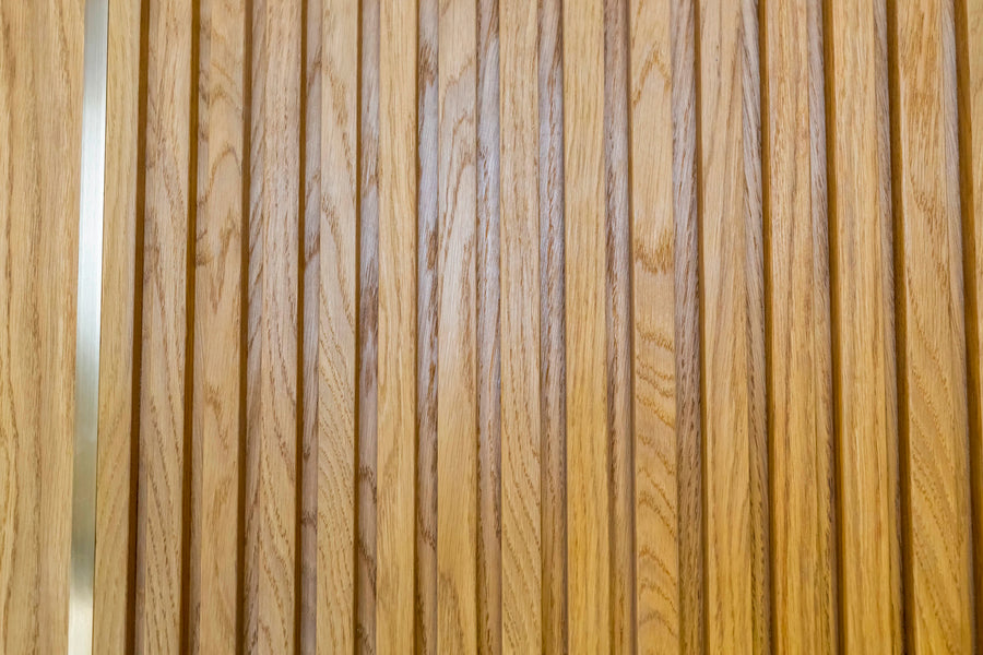 Oak Slat Wall Panels