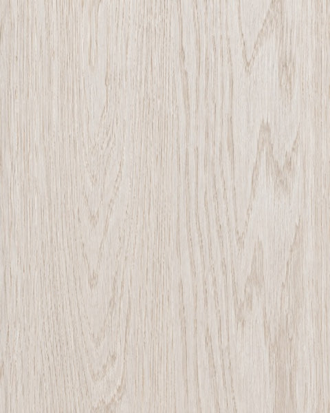 White stained oak finish study, showing natural wood grain